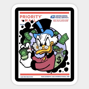 Make dat ducking money! Sticker